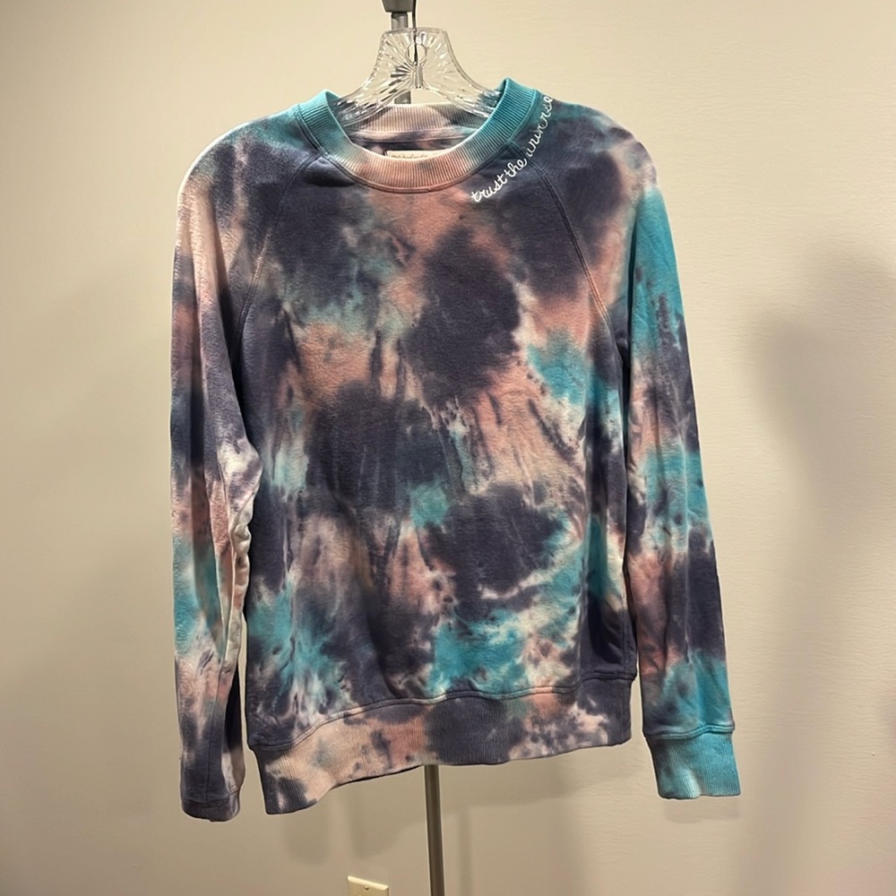 Spiritual gangster pull over tie-dye
